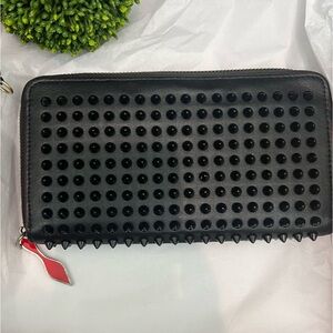 Authentic Christian Louboutin leather wallet